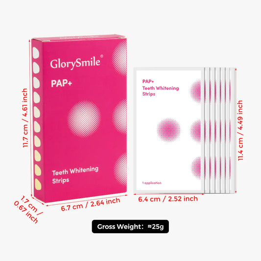 PAP+ 3D Teeth Whitening Strips