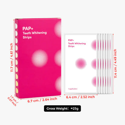 PAP+ 3D Teeth Whitening Strips