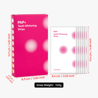 PAP+ 3D Teeth Whitening Strips